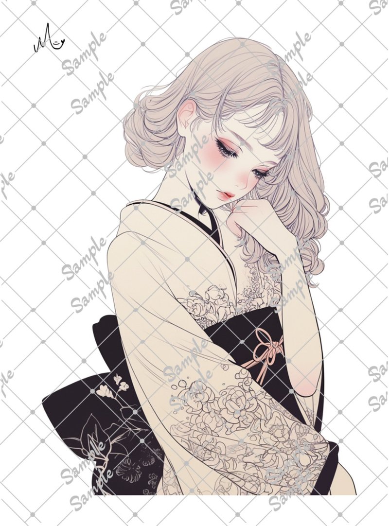 原创人物贴纸 - 贴纸 - 纸 