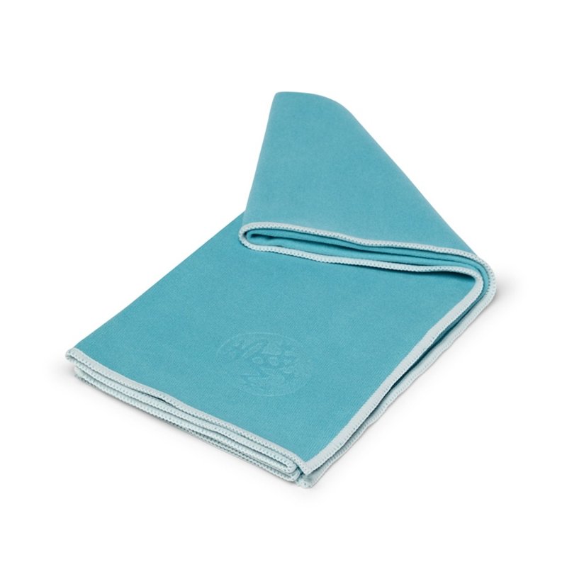 【Manduka】eQua Hand Towel 瑜珈手巾 - Marina (湿止滑) - 运动配件 - 聚酯纤维 蓝色