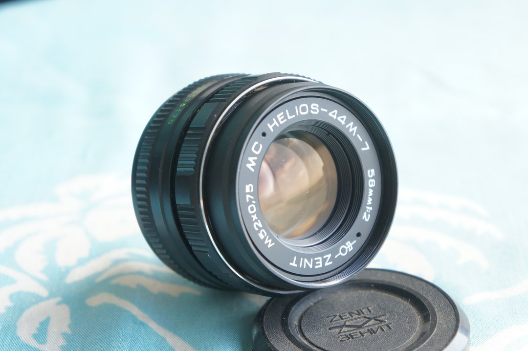 MC HELIOS-44M-7 镜头 F2 58mm 适用于 M42 ZENIT PENTAX Canon Nikon - 相机 - 其他材质 