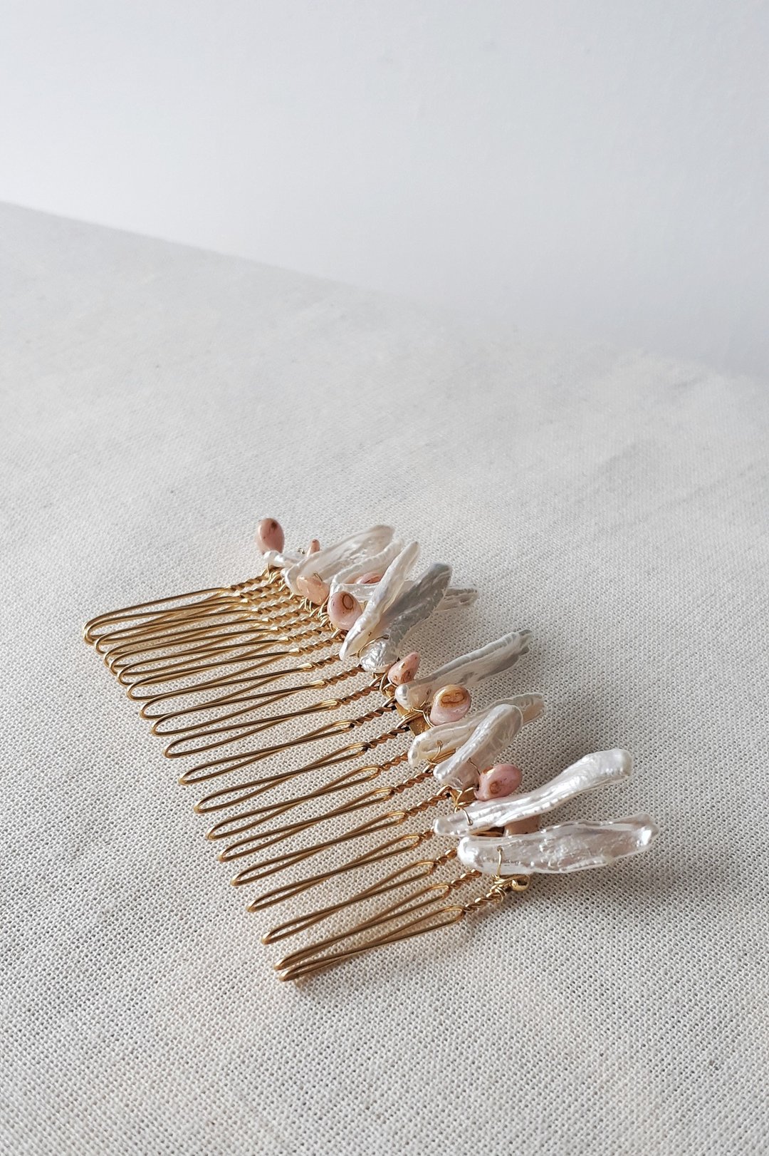 Pearl Unicorn Hairclip 珍珠独角兽发饰 - 发饰 - 珍珠 白色
