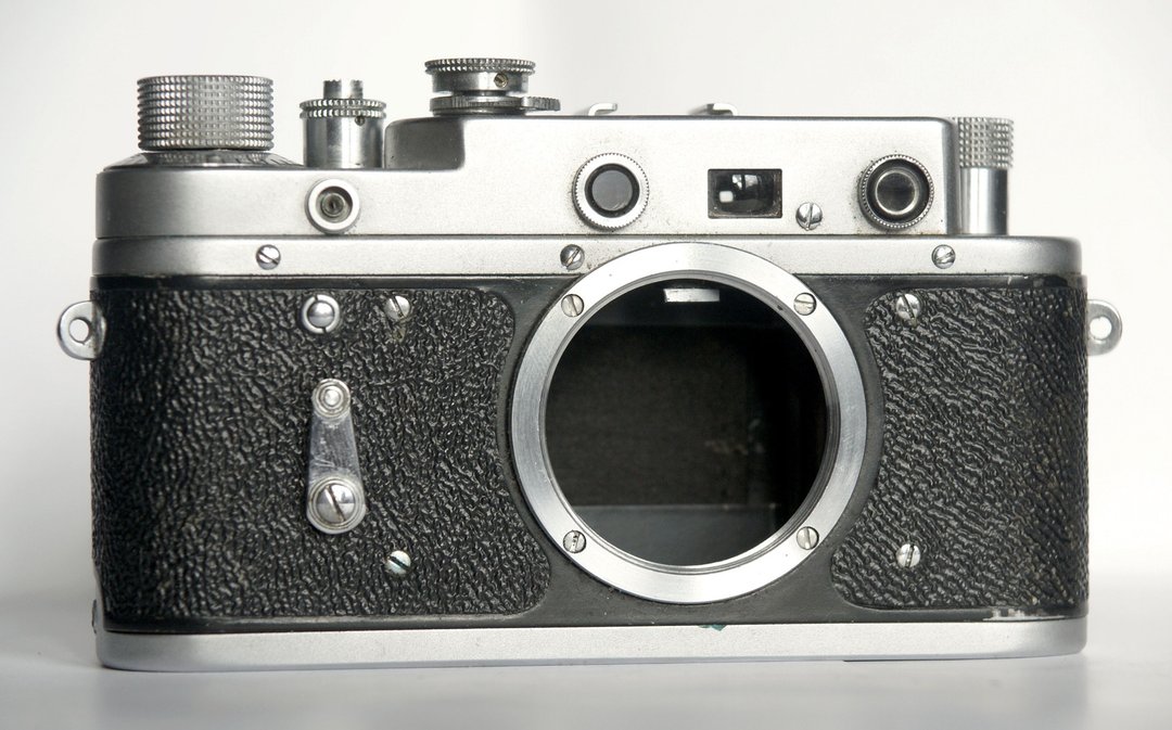 Zorki-2C 2S rangefinder film camera 35 mm M39 mount USSR KMZ body - 相机 - 其他金属 银色