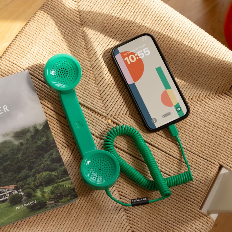 Native Union | POP PHONE 复古话筒 - 莱姆绿 - 数码小物 - 环保材料 绿色
