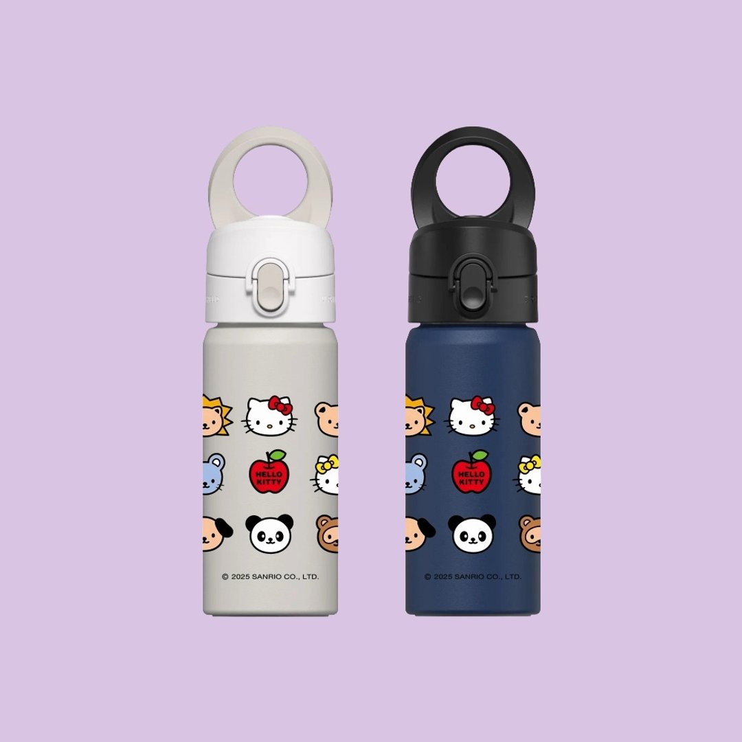 AquaStand磁吸水壶-不锈钢保温瓶480ml |Hello Kitty/动物好朋友 - 保温瓶/保温杯 - 塑料 多色