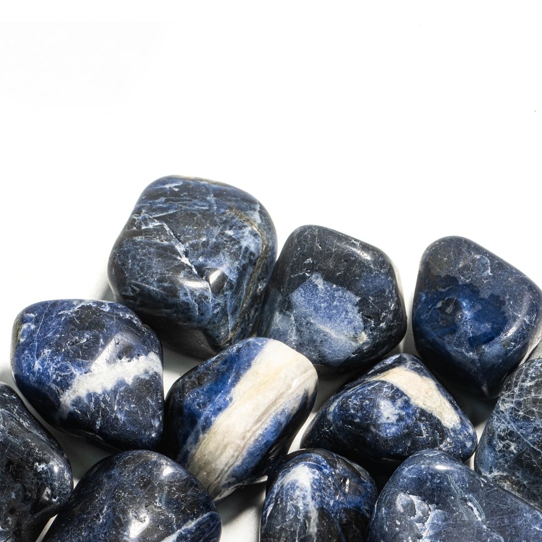 滚石系列-方纳石 200g - 摆饰 - 半宝石 蓝色