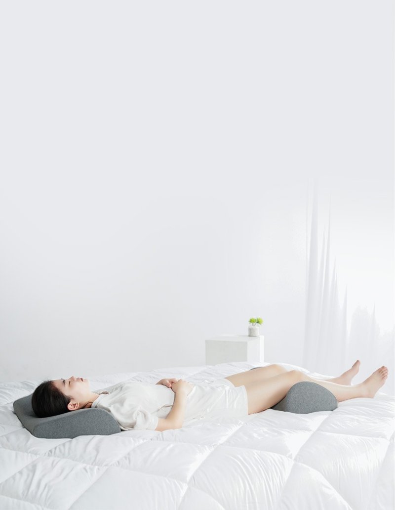夾腿枕    抬腿枕   孕婦睡覺墊腿    腿部增高枕 - 寝具 - 乳胶 