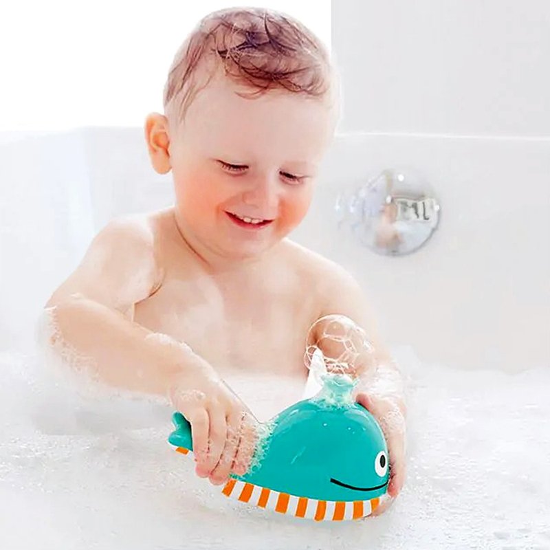 【德国Hape】大头鲸鱼吹泡泡 - 玩具/玩偶 - 塑料 多色