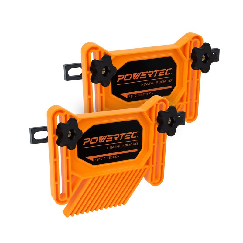2入多功能羽毛板 美国 POWERTEC 锯台/圆锯/安全防护/木作/羽毛板 - 其他 - 塑料 橘色