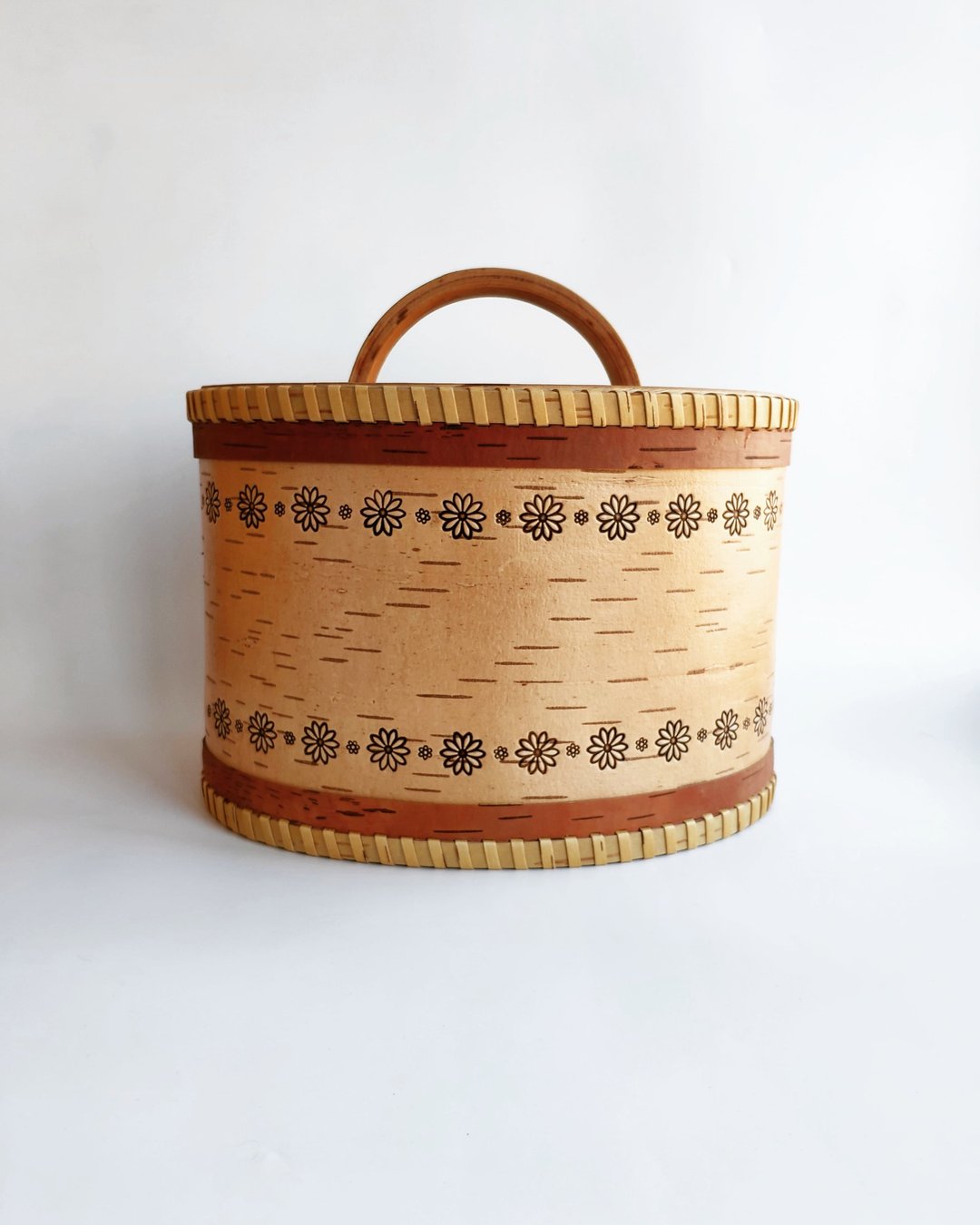 Birch bark box - 调味罐/酱料瓶 - 木头 