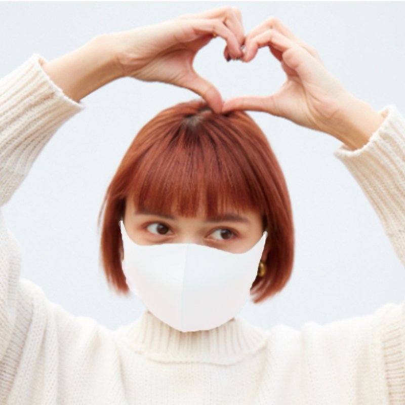 【SPICE】日本- JIGGLY亲肤口罩(S)-白色 - 口罩 - 其他材质 白色