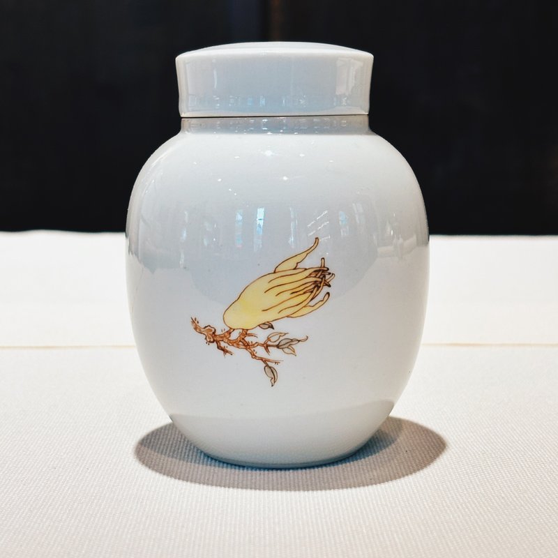 古韵釉中彩 宝瓶 茶仓 佛手 - 茶具/茶杯 - 瓷 