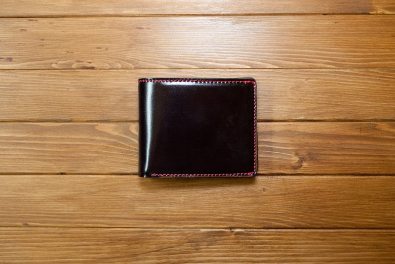 Dreamstation 皮革鞄研所，马臀皮短夹，纯手工制作，短夹，皮夹.，名片夹! - 皮夹/钱包 - 真皮 黑色