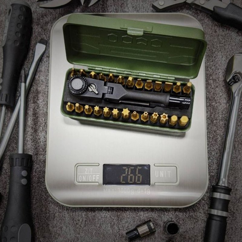 Arsenal 爱森诺 军绿29PC多功能起子组Screwdriver Set【台湾制】 - 零件/散装材料/工具 - 其他金属 绿色