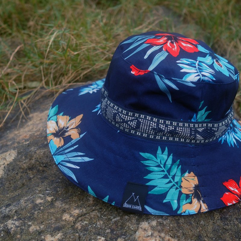 登山帽 Scrap Bucket Hat | 香港手造 - 帽子 - 聚酯纤维 