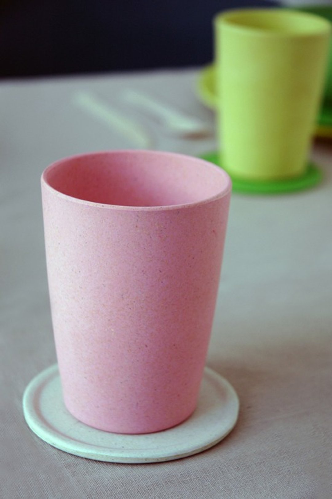 Zuperzozial - ZIP CUP 水杯 -淡粉红色 - 咖啡杯/马克杯 - 竹 粉红色