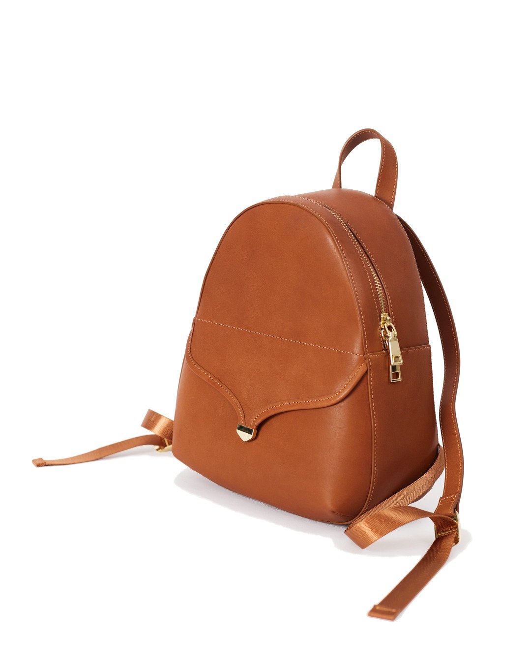 Mojito Backpack  轻身后背包 啡色背囊 日常包 肩背包 植鞣牛皮 - 后背包/双肩包 - 真皮 咖啡色