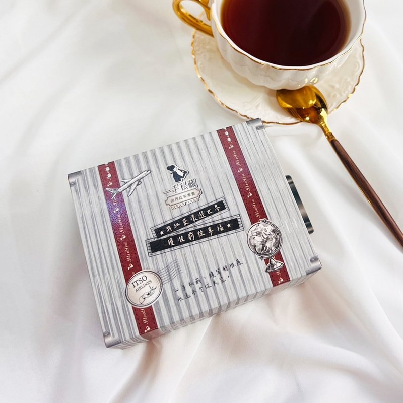 【团购组合】环游世界综合红茶茶包6入/盒x5盒 - 茶 - 纸 灰色