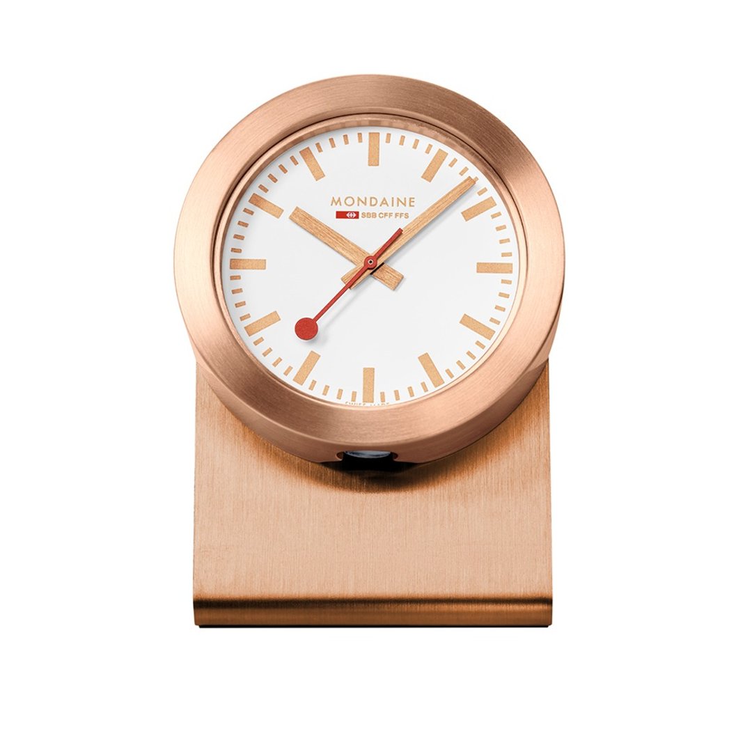 Magnet Clock 迷你磁吸两用钟 铜色 / CLOCK66082BK - 时钟/闹钟 - 其他金属 金色