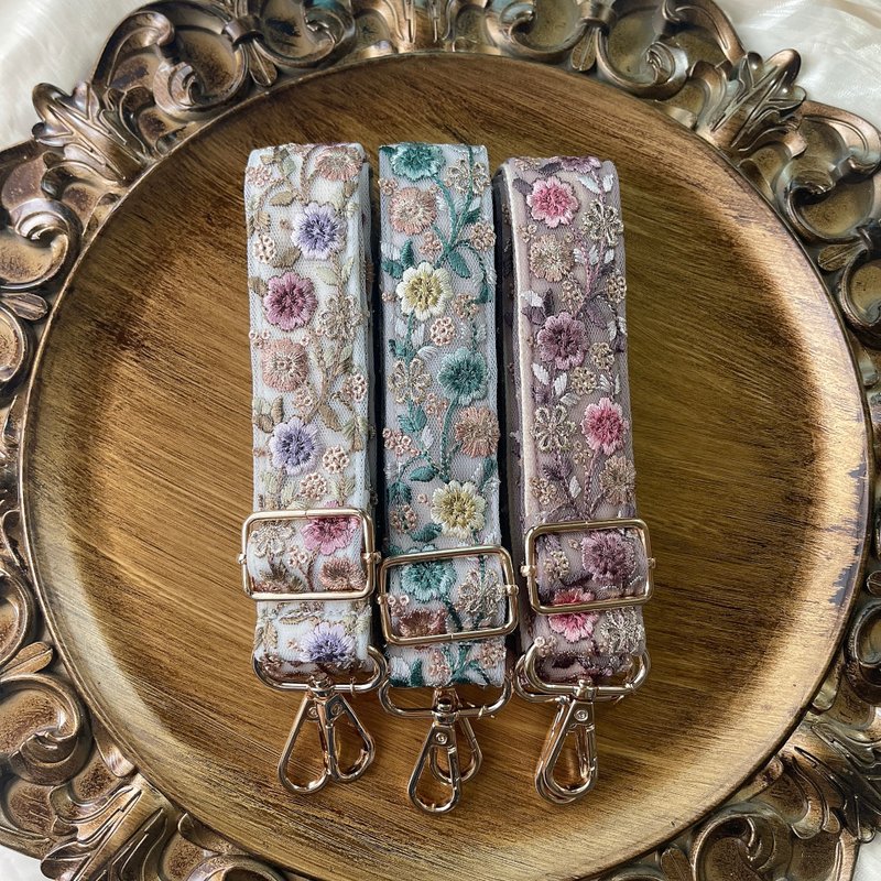 印度刺绣缎带 斜背带 手机斜背带 - 挂绳/吊绳 - 其他材质 