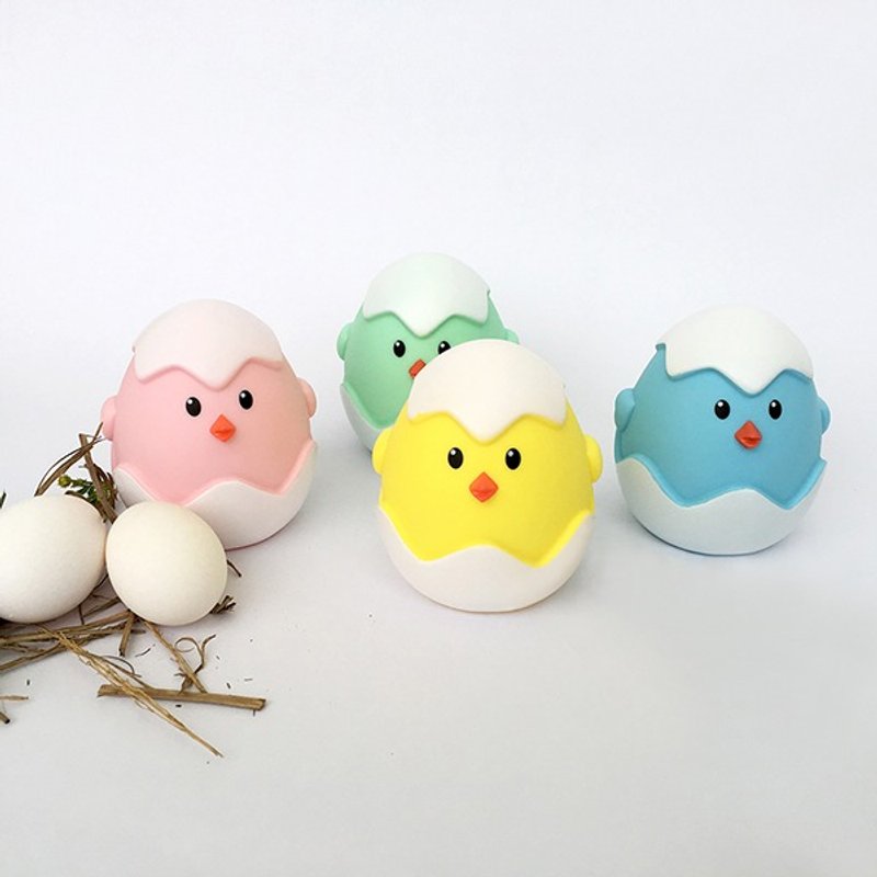 诞生鸡- 鸡 扑满 存钱筒 摆饰 复活节 弥月 - 储蓄罐 - 塑料 