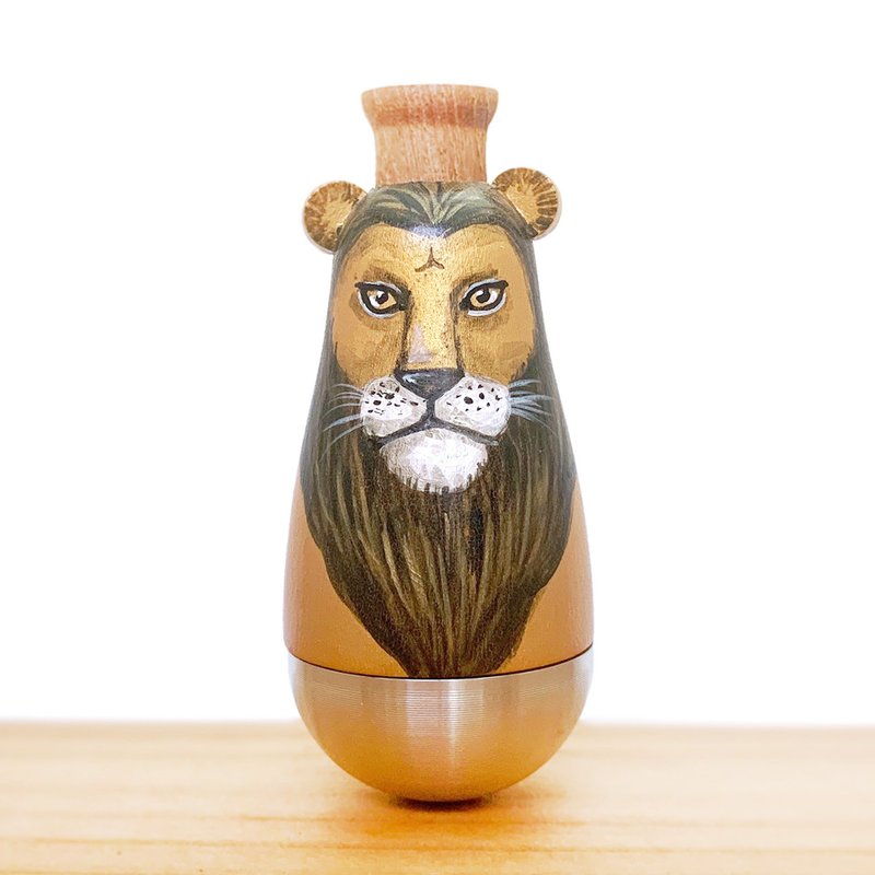 闻森笛 – 金色狮子 卡祖笛 KAZOO 公仔 - 吉他/乐器 - 木头 金色