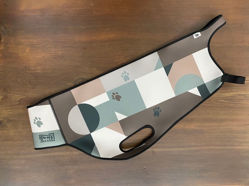 几何图+猫脚印(土星棕) gogoro系列车套 防刮车套 - 其他 - 聚酯纤维 