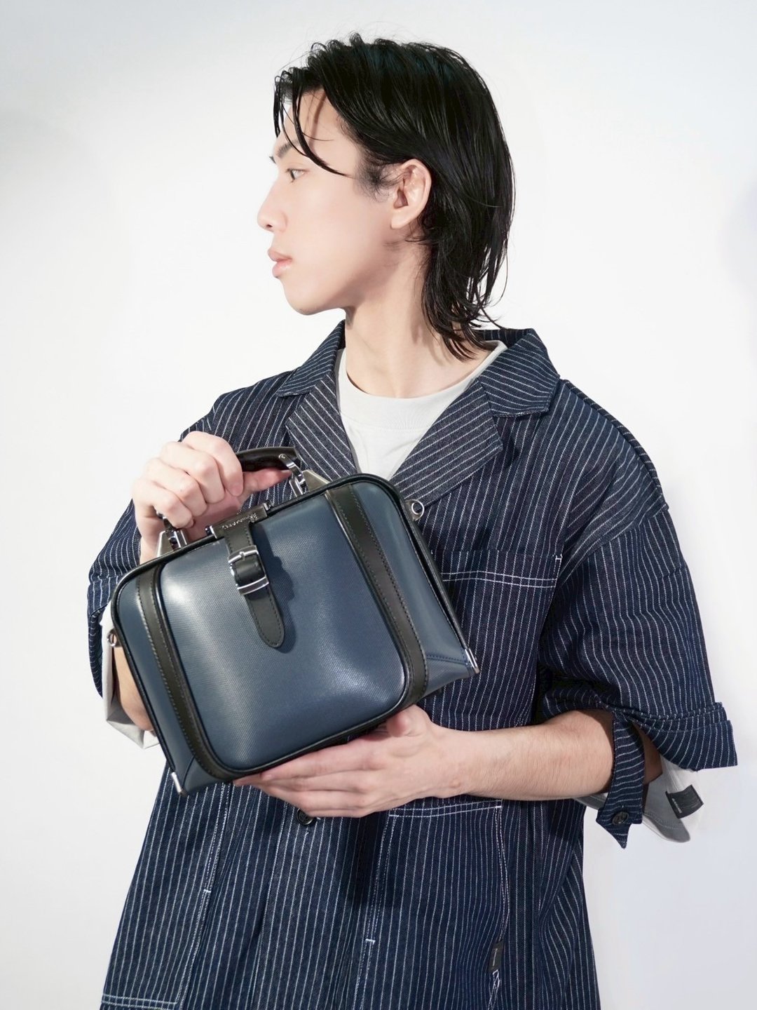 日本豊冈鞄 ARTPHERE 新杜勒斯包 Touch Tough Mini SD 海军蓝 - 侧背包/斜挎包 - 其他材质 蓝色