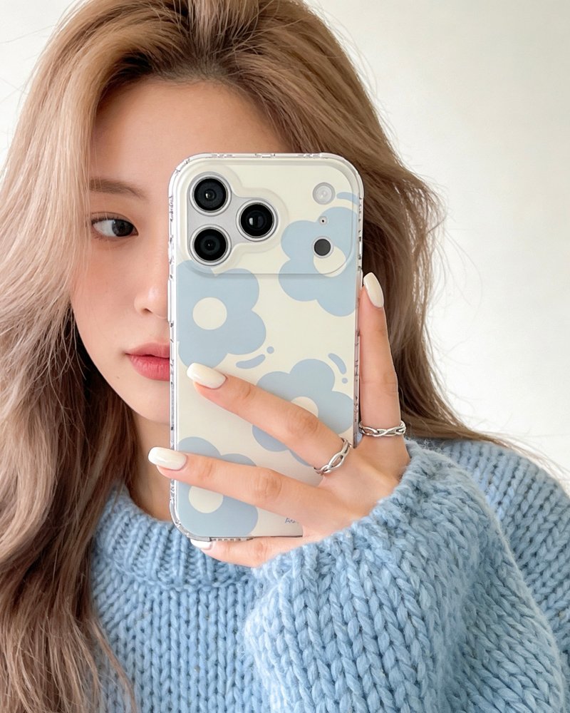 Hello Flowers 复刻版 气垫防摔手机护殻 - 手机壳/手机套 - 塑料 