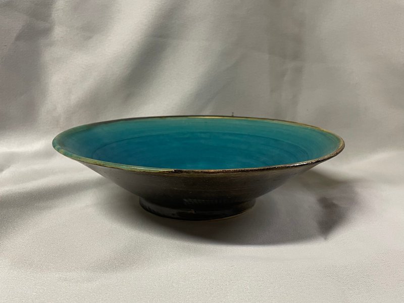 海色钵 (23.5cm) - 碗 - 陶 蓝色