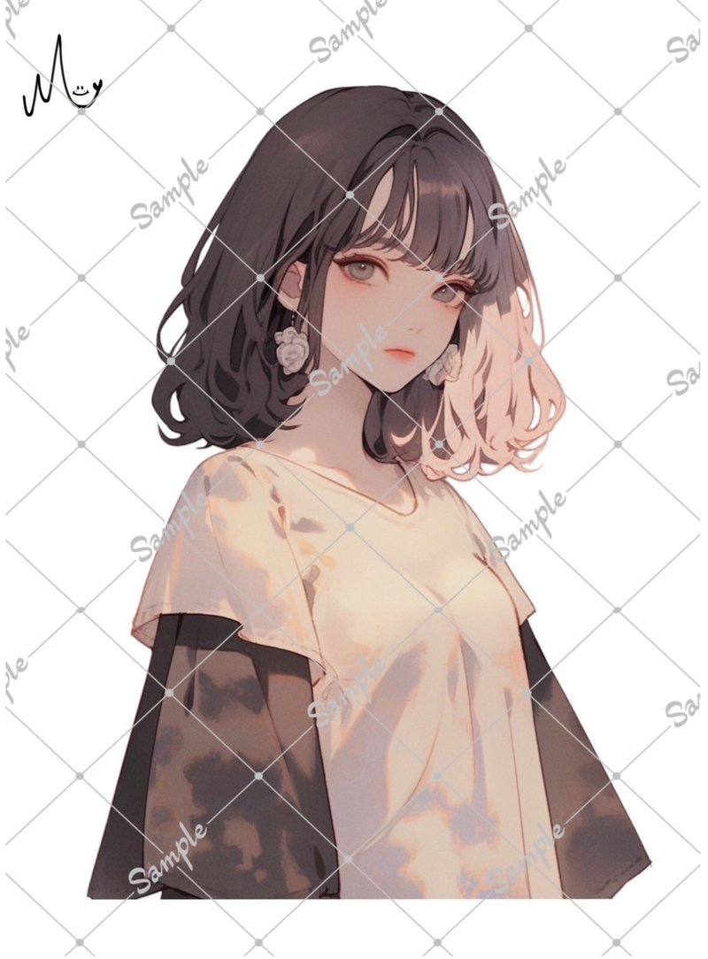 原创人物贴纸 - 贴纸 - 纸 