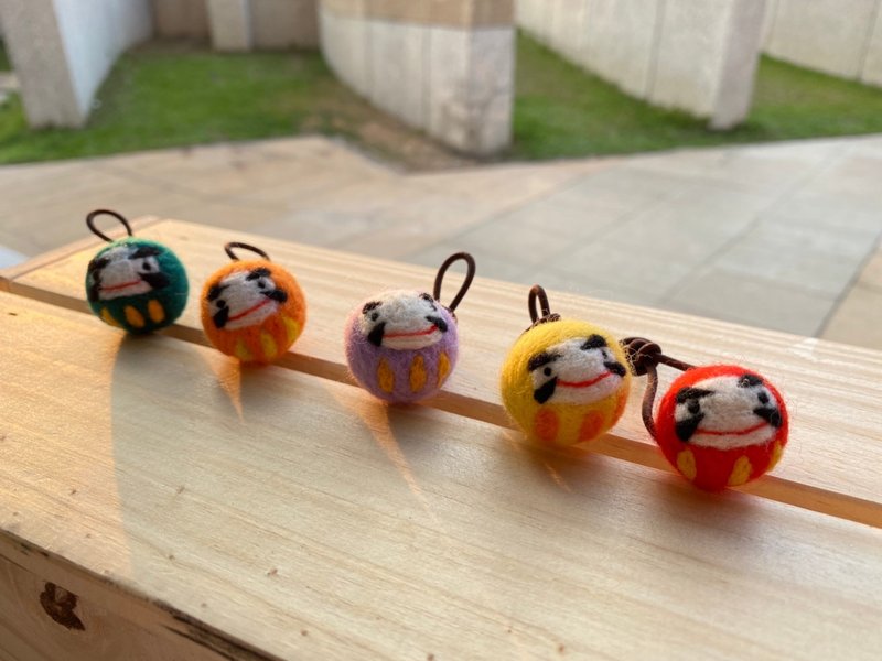 福神羊毛毡发饰 发圈 - 发饰 - 羊毛 