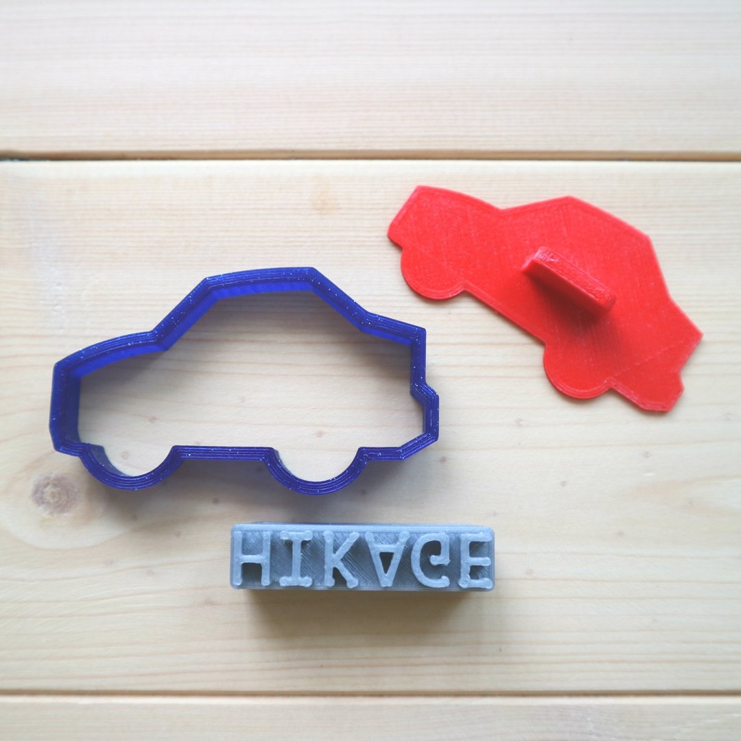 cookie cutter (toy car / HIKAGE) - 厨房用具 - 塑料 