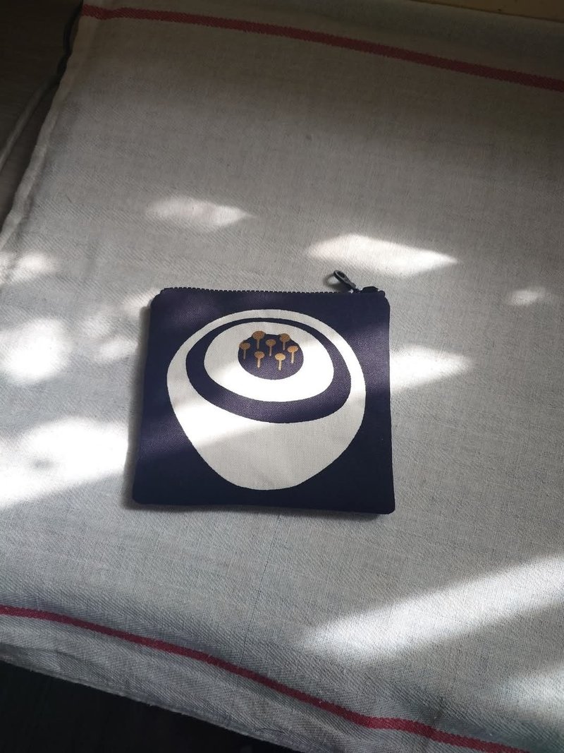 花瓣零钱包 - 零钱包 - 棉．麻 