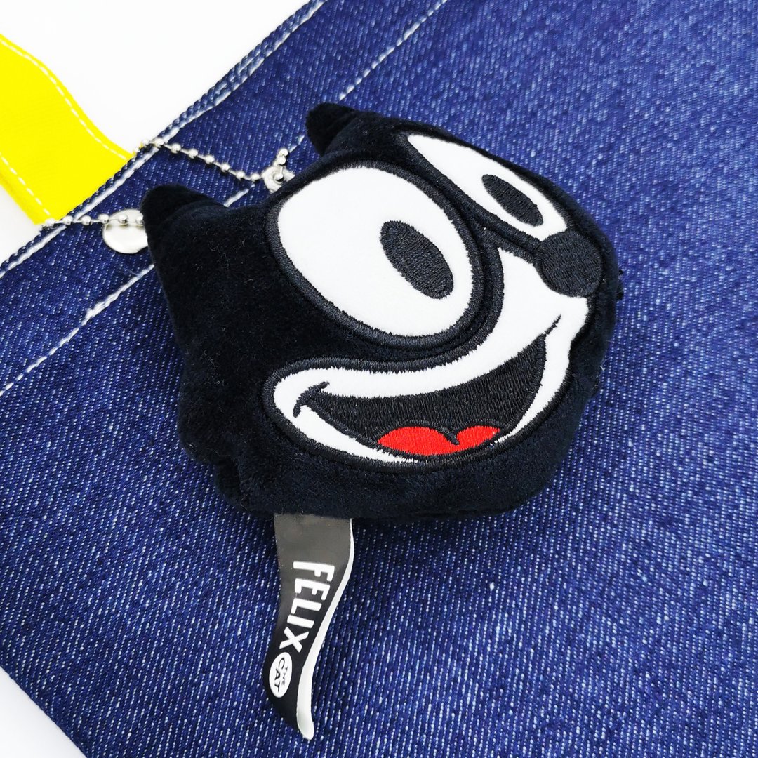 CHI Felix The Cat 菲力猫经典卡通毛公仔吊饰挂件 - 吊饰 - 棉 多色