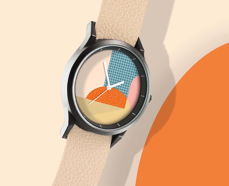 插画X手表 - Colorful time【#1】 - 女表 - 其他金属 多色