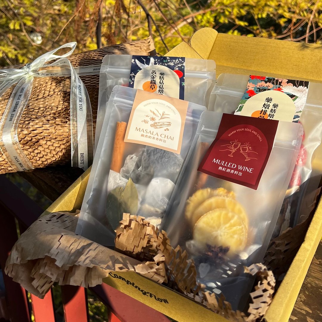 明星商品 4 入礼盒组 | 热红酒 锅煮奶茶 药膳炖煮包 - 茶 - 新鲜食材 