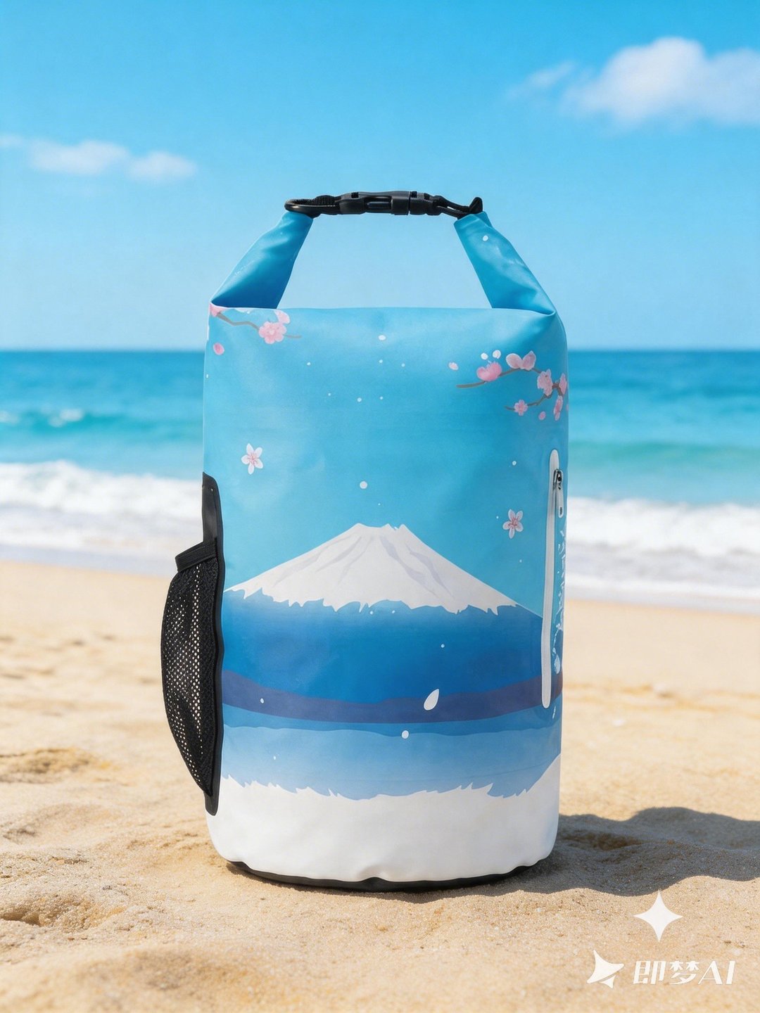 富士山防水袋15L  原创设计 独木舟 直立板 sup 浮潜 - 运动/健身用品 - 防水材质 
