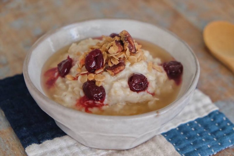 空气感燕麦粥・养心一帖DIY组合 - 谷物麦片 - 新鲜食材 橘色