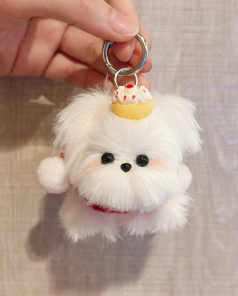 扭扭棒手做娃娃-甜点系列马尔济斯宝宝 - 玩偶/公仔 - 其他材质 白色