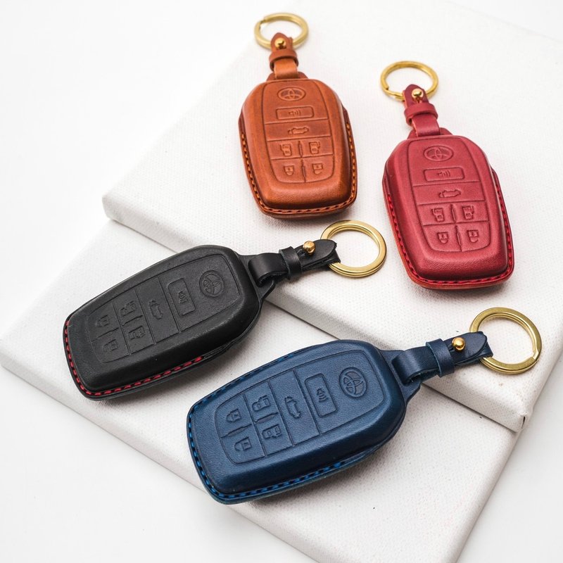 TOYOTA 丰田 Sienna sienta RAV4 Camry Yaris Altis 钥匙皮套 - 钥匙链/钥匙包 - 真皮 