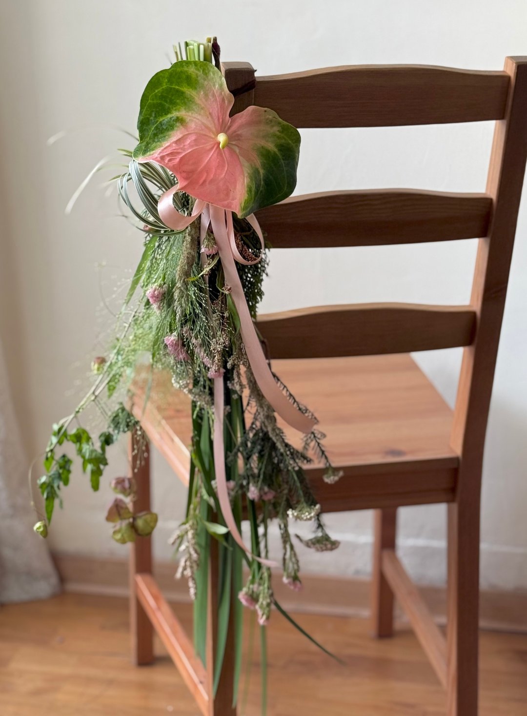 端午吊饰设计 端午花束 倒挂花束 - 干燥花/捧花 - 植物．花 粉红色