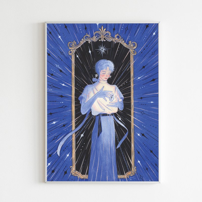 海报 (A3/A4) - 闪耀自我 - 海报/装饰画/版画 - 纸 多色