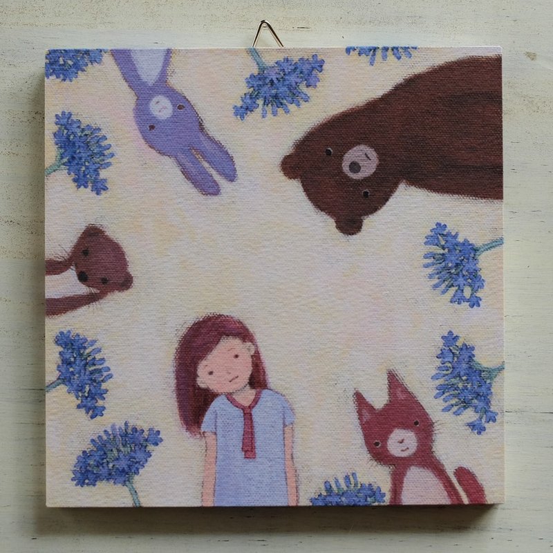 Art panel No.51 / I wonder if I'll see the world differently - 海报/装饰画/版画 - 纸 多色