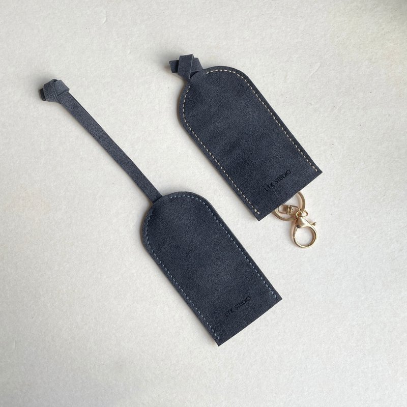 【素皮革】YourKey质感铃铛钥匙套 加长- 定制选色与雷雕 - 手工 - 钥匙链/钥匙包 - 人造皮革 多色