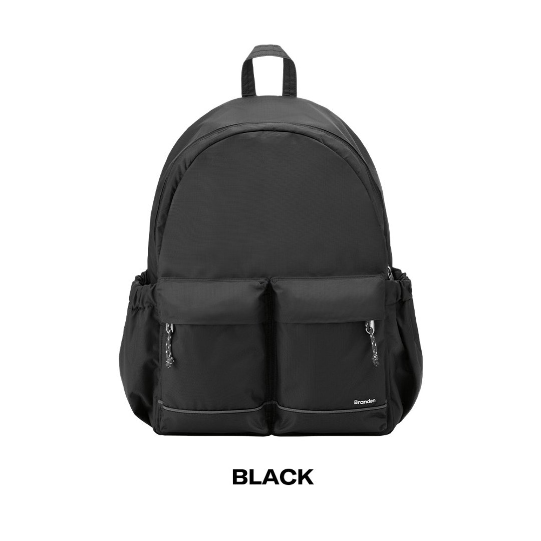 Branden 防盗旅行背包│Safe Backbag│韩国品牌│防水防割 - 黑色 - 后背包/双肩包 - 尼龙 
