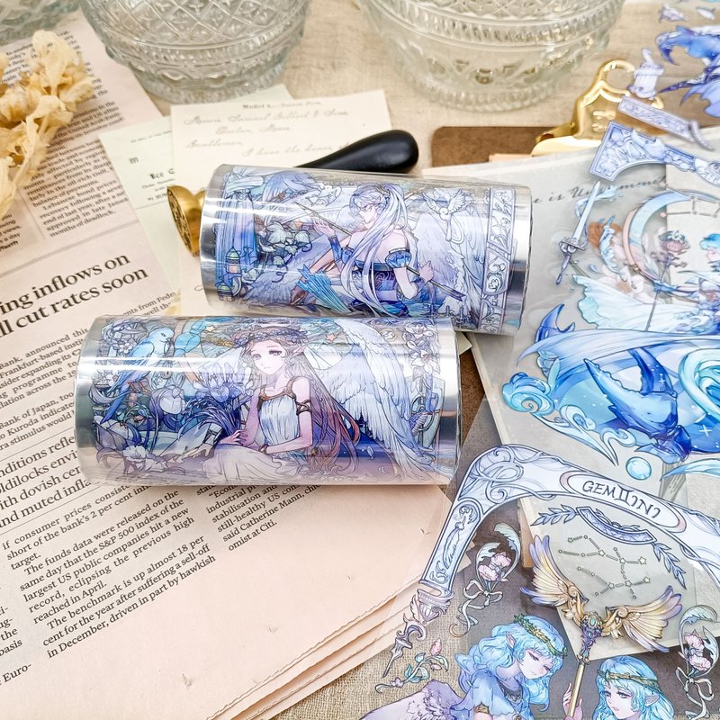 星座系.1 / 裝飾膠帶 - 纸胶带 - 塑料 多色