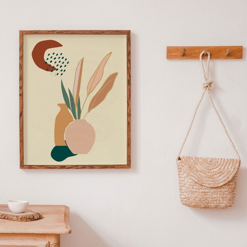 现代装饰画组合背景墙 买壹送二 号型8x10 12x18  轻奢风 - 墙贴/壁贴 - 纸 绿色