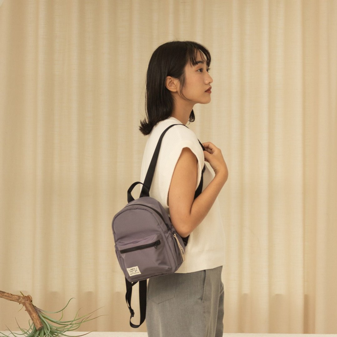 NETTA L.Collection 小后背包 | 通勤 迷你后背包 随身小包 - 后背包/双肩包 - 尼龙 多色
