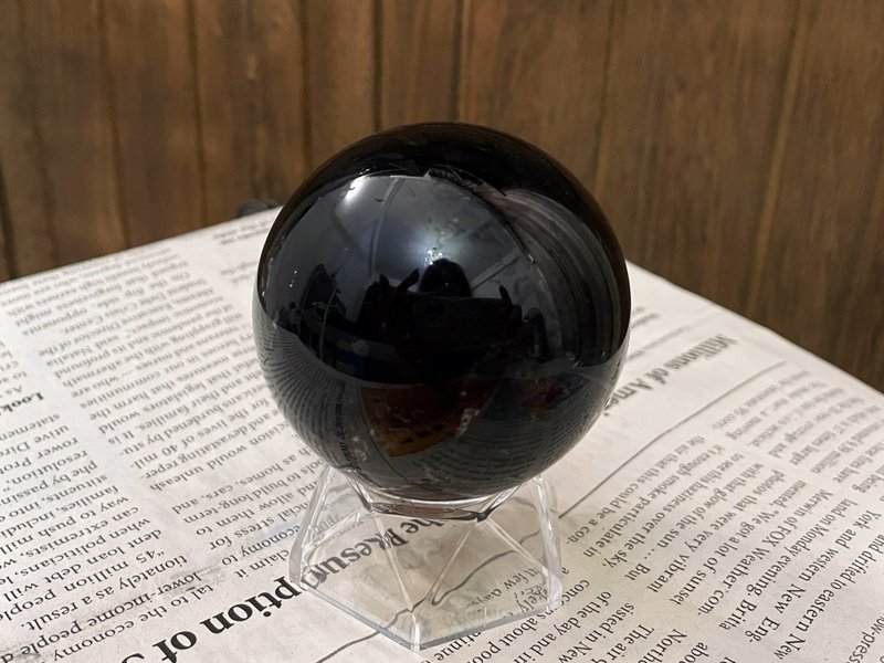 能量摆件 黑曜石 原矿 晶簇 原石 避邪挡煞消磁石 - 摆饰 - 水晶 黑色