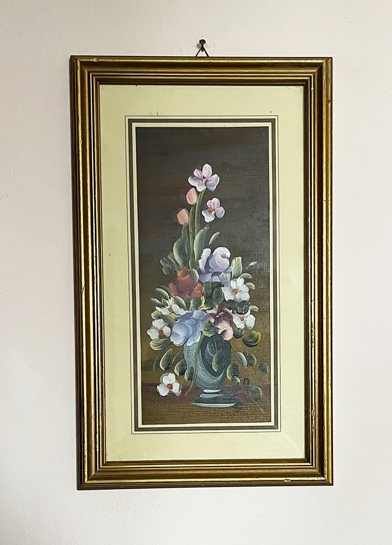 花瓶画 - 布面油画 - 墙贴/壁贴 - 其他材质 多色