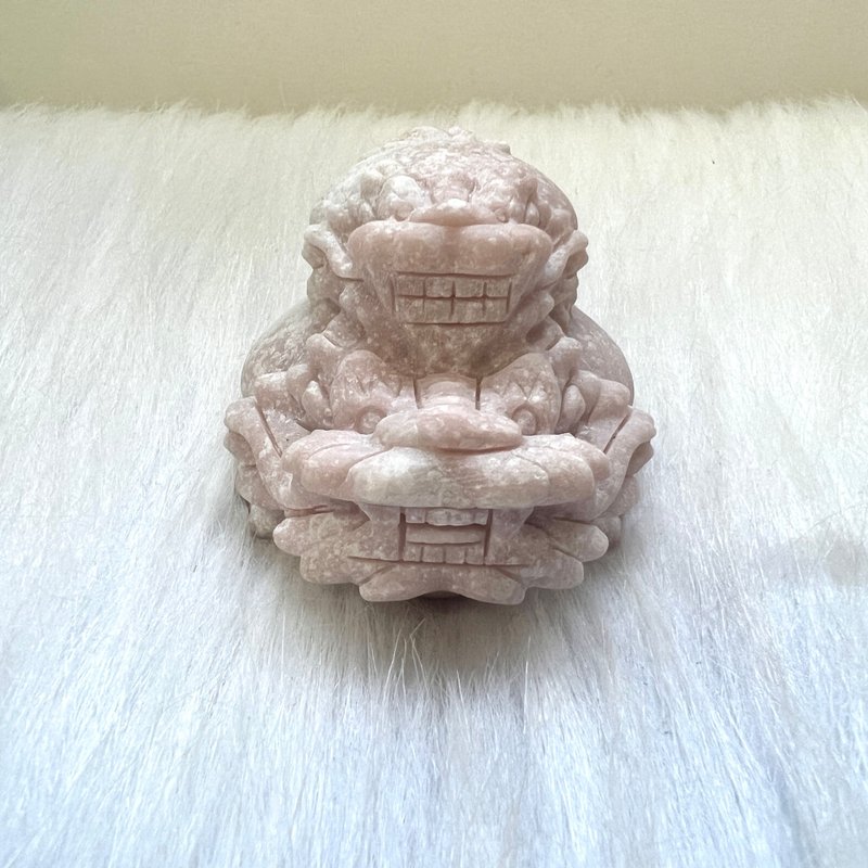 背子粉澳宝龙龟 | 水晶 | 水晶龙龟 | 水晶摆件 - 摆饰 - 水晶 粉红色